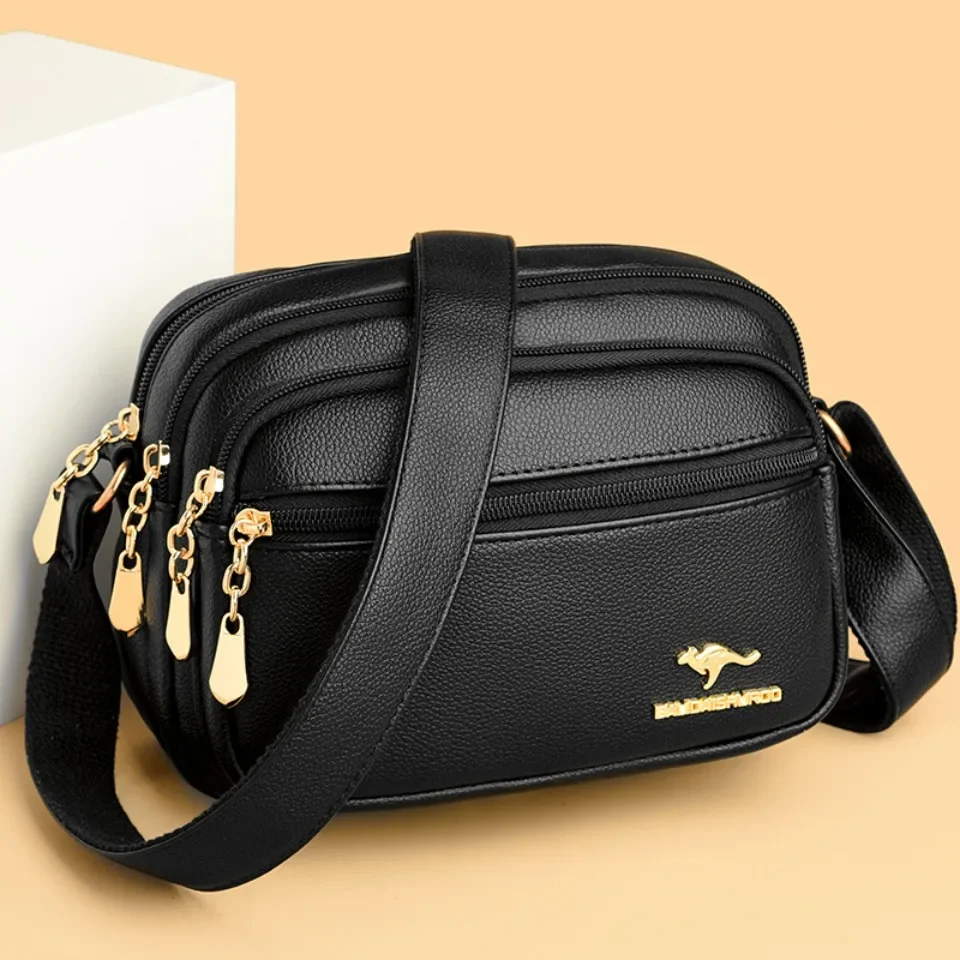 Women'S Bags Jacquemus - คุณภาพสูงหนังนุ่มกระเป๋าแฟชั่นผู้หญิงไหล่ Messenger กระเป๋า Multi-Pocket สวมใส่กระเป๋าสุภาพสตรีกระเป๋าถือ Sac