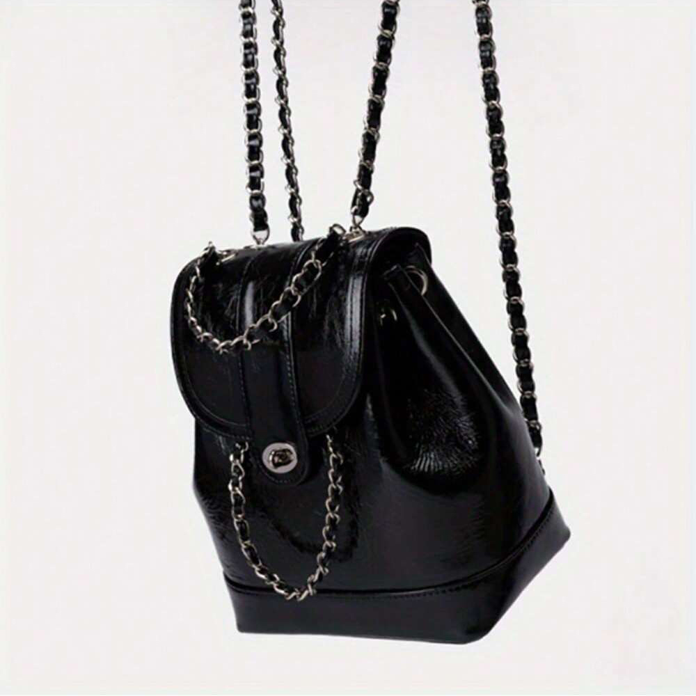 Mini Purse Chain - กระเป๋าเป้สะพายหลังขนาดเล็กสำหรับผู้หญิง กระเป๋าเป้สะพายหลังขนาดเล็กสำหรับผู้หญิง กระเป๋าเป้สะพายหลังน่ารักสำหรับผู้หญิง，กระเป๋าสะพายข้างพร้อมสายโซ่