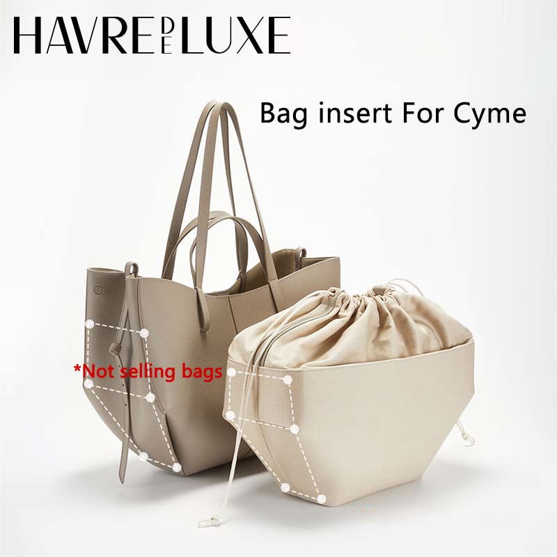 Woman In Bag - กระเป๋าใส่ของด้านในสำหรับกระเป๋า Cyme Mini Tote ช่วยจัดระเบียบและรักษาทรงกระเป๋า อุปกรณ์เสริมสำหรับกระเป๋า