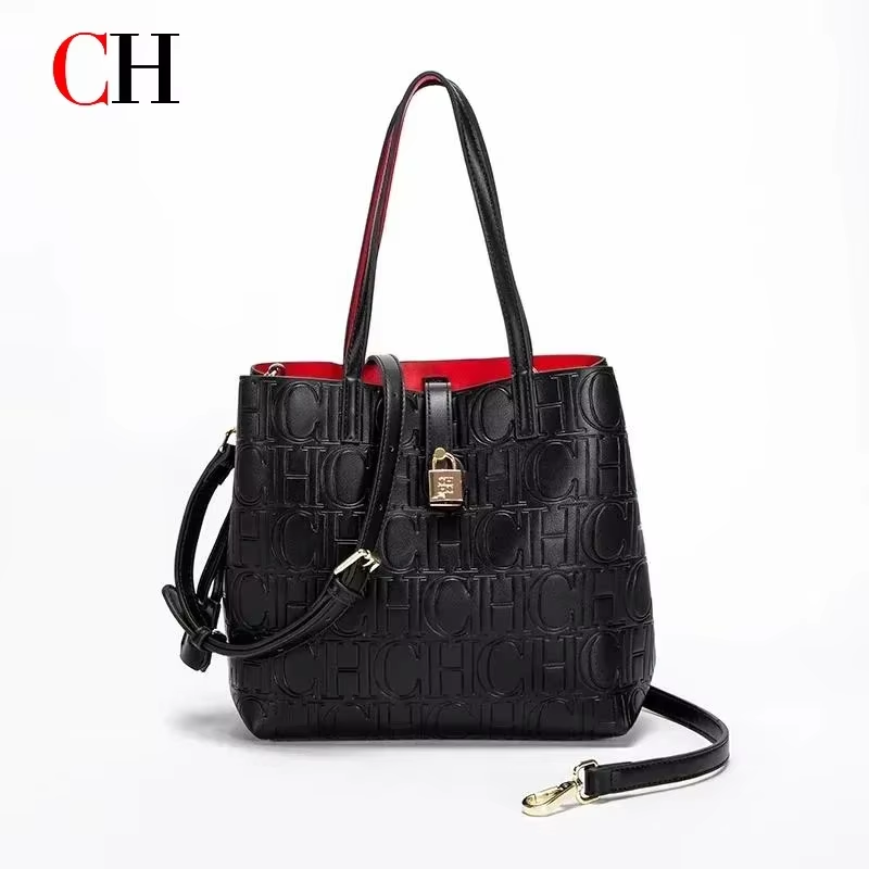 Women Hand Bags For Office - CH กระเป๋าโท้ทผู้หญิงแฟชั่นกระเป๋าถือความจุขนาดใหญ่กระเป๋าสะพายข้างกระเป๋าทำงานหรูหรากระเป๋าถือแบบลำลองกระเป๋าช้อปปิ้ง