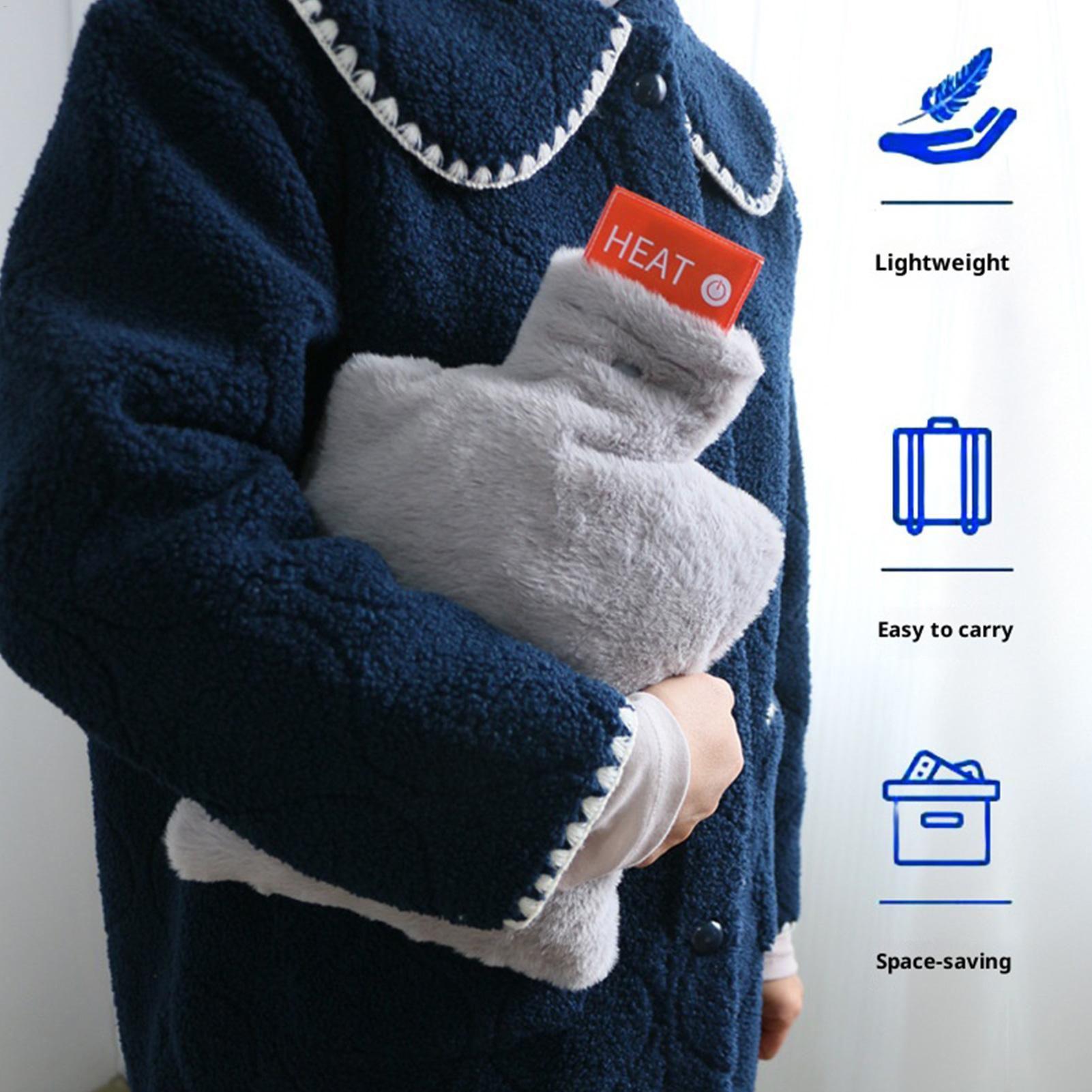 Women Hand Bags For Office - กระเป๋าน้ำร้อนไฟฟ้าแบบพกพา ชาร์จผ่าน USB แผ่นทำความร้อน 3 ระดับอุณหภูมิ