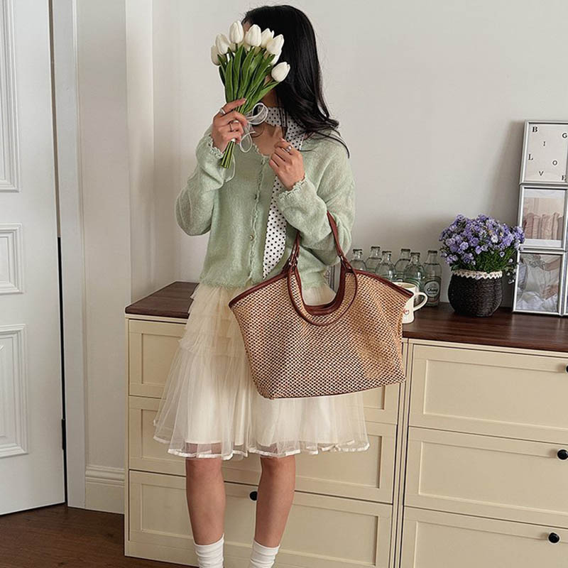 กระเป๋าถือผ้าแคนวาสสำหรับผู้หญ - Women Hand Bags For Office บทวิจารณ์และราคา