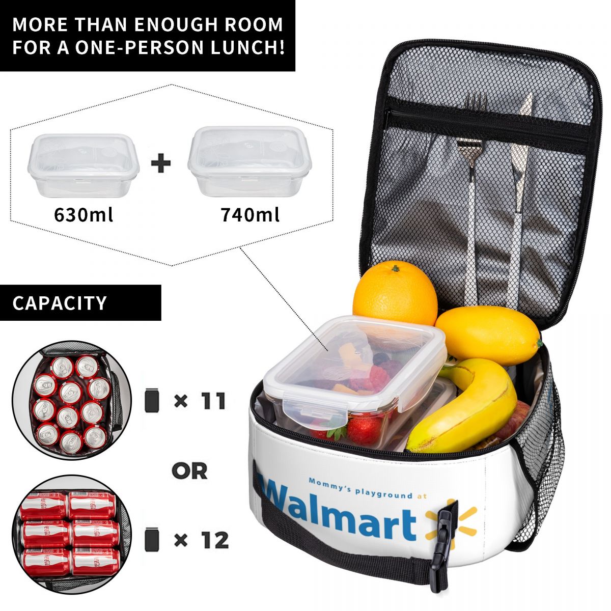 กระเป๋าใส่อาหารแบบมีฉนวนกันควา - Women Bags Walmart บทวิจารณ์และราคา