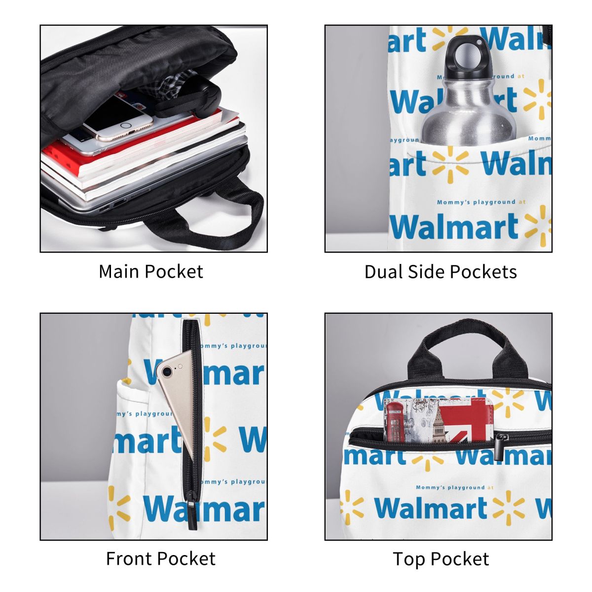 วอลมาร์ทกระเป๋าเป้สะพายหลัง กร - Women Bags Walmart บทวิจารณ์และราคา