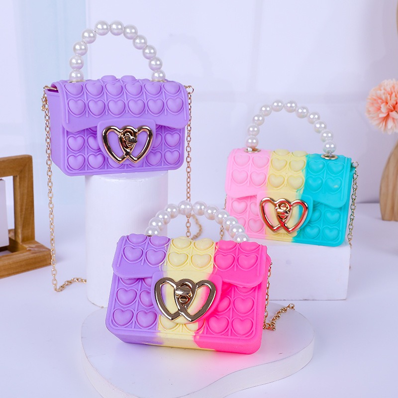 กระเป๋าซิลิโคน Love Bubble Jel - Mini Purse Chain บทวิจารณ์และราคา