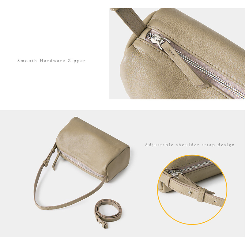 กระเป๋าสะพายข้างทรงกระบอกขนาดเ - Women Bags Zip บทวิจารณ์และราคา