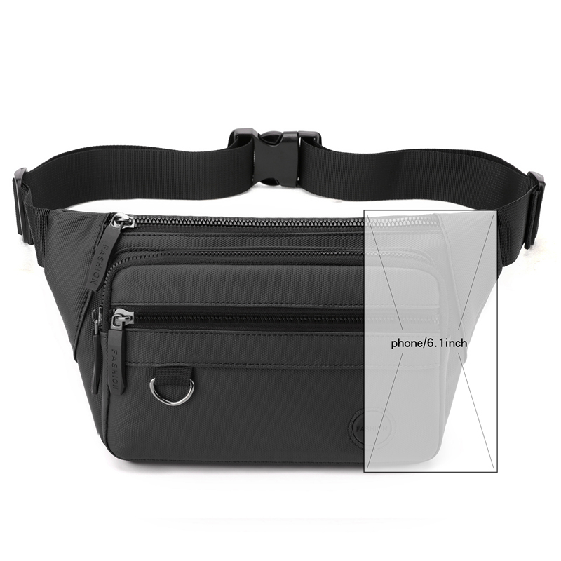 U nisexกันน้ําเอวกระเป๋าแพ็คชา - Women Bags For Office บทวิจารณ์และราคา