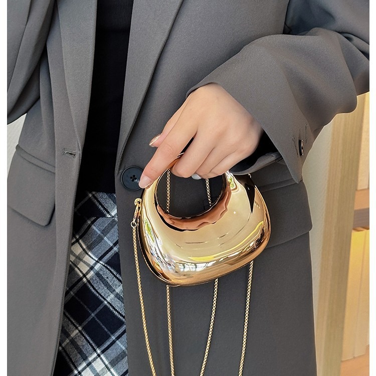 กระเป๋าถือและกระเป๋าสะพายไหล่ข - Mini Purse Chain บทวิจารณ์และราคา