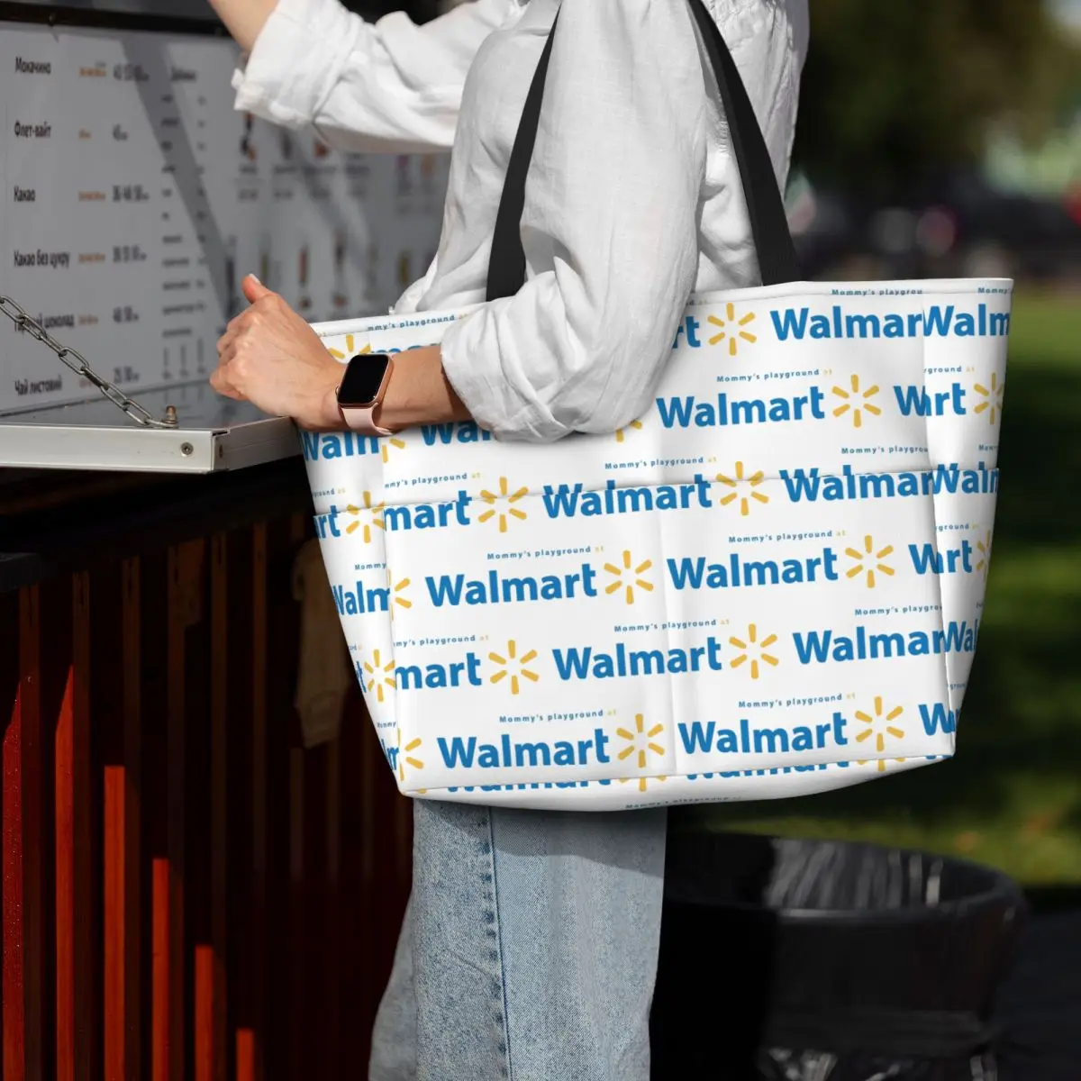 กระเป๋าหิ้วชายหาด Walmart กระเ - Women Bags Walmart บทวิจารณ์และราคา