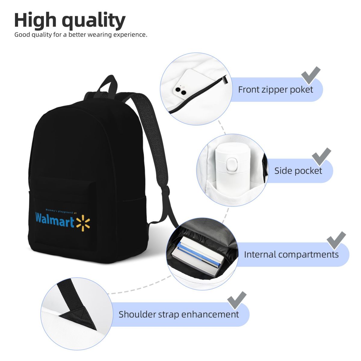 กระเป๋าเป้สะพายหลังวอลมาร์ท กร - Women Bags Walmart บทวิจารณ์และราคา