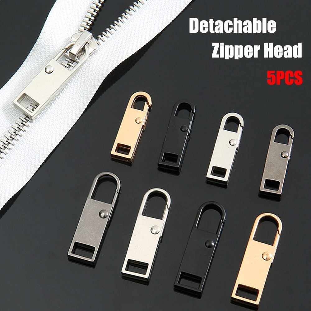 5 ชิ้นโลหะซิปโลหะที่ถอดออกได้ซ - Women Bags Zip บทวิจารณ์และราคา