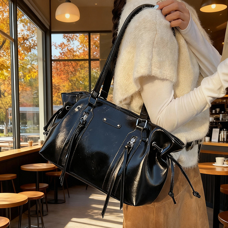 กระเป๋าถือผู้หญิงแฟชั่น ความจุ - Women Hand Bags For Office บทวิจารณ์และราคา