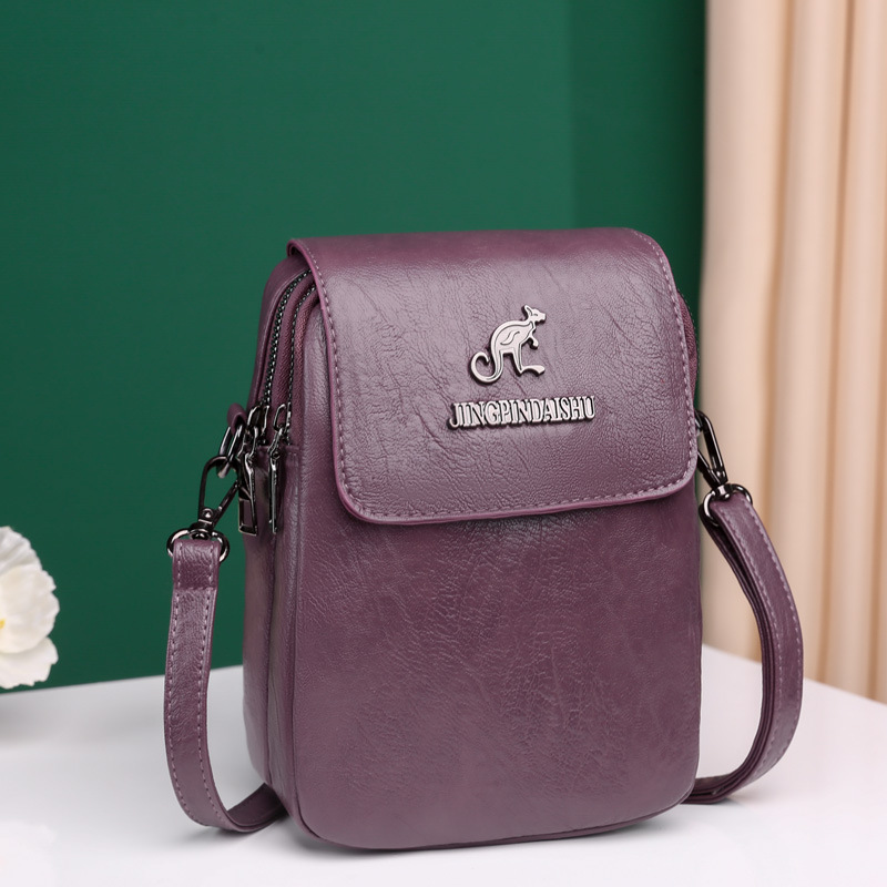 กระเป๋าสะพายข้างหนังเทียมสไตล์ - Women'S Kangaroo Bags บทวิจารณ์และราคา