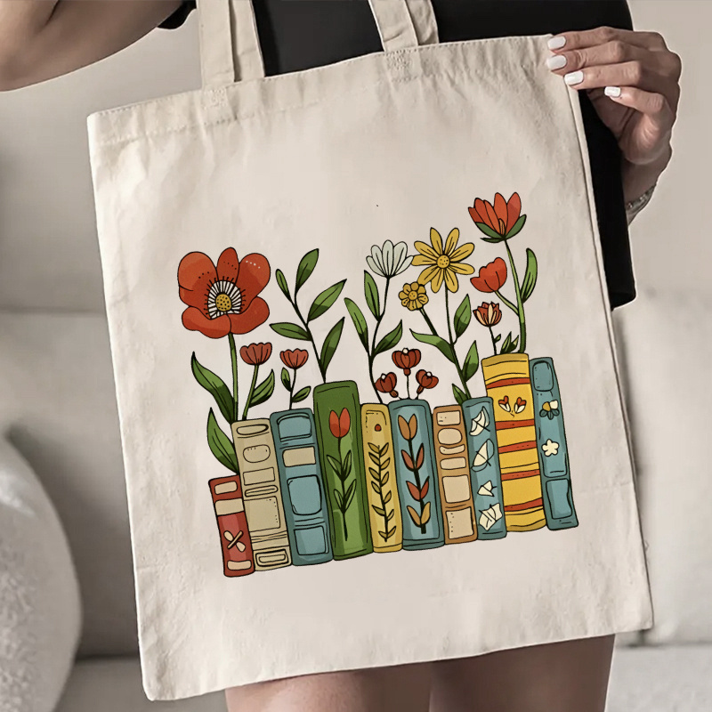 กระเป๋าผ้าลายชั้นวางหนังสือ คว - Women Hand Bags For Office บทวิจารณ์และราคา