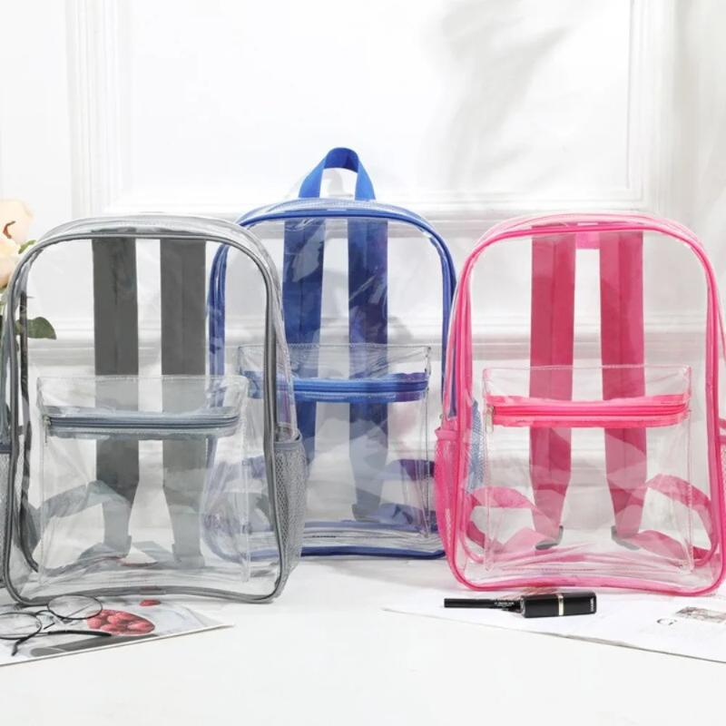 กระเป๋าเป้สะพายหลังแบบใส ขนาดใ - Women Bags Waterproof บทวิจารณ์และราคา