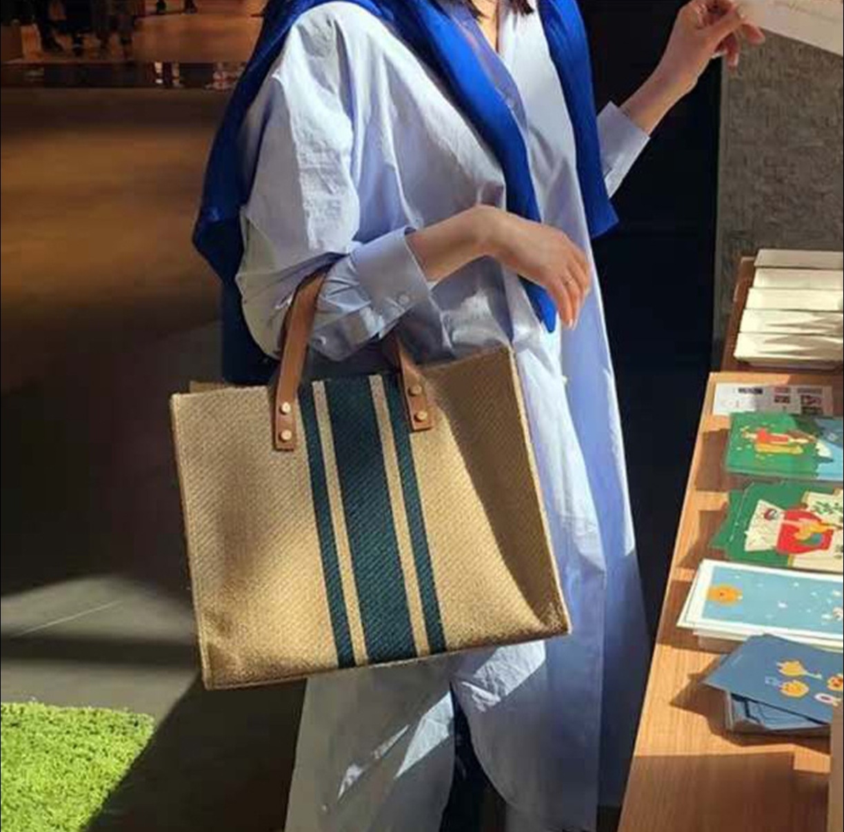 2026 ใหม่กระเป๋าผ้าแคนวาสลายทา - Women Hand Bags For Office บทวิจารณ์และราคา