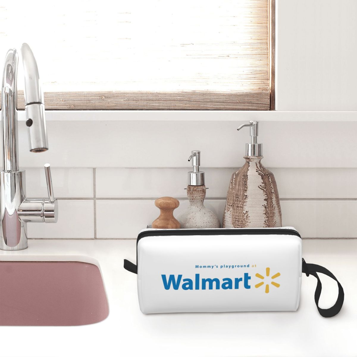 กระเป๋าเครื่องสำอาง Walmart กร - Women Bags Walmart บทวิจารณ์และราคา